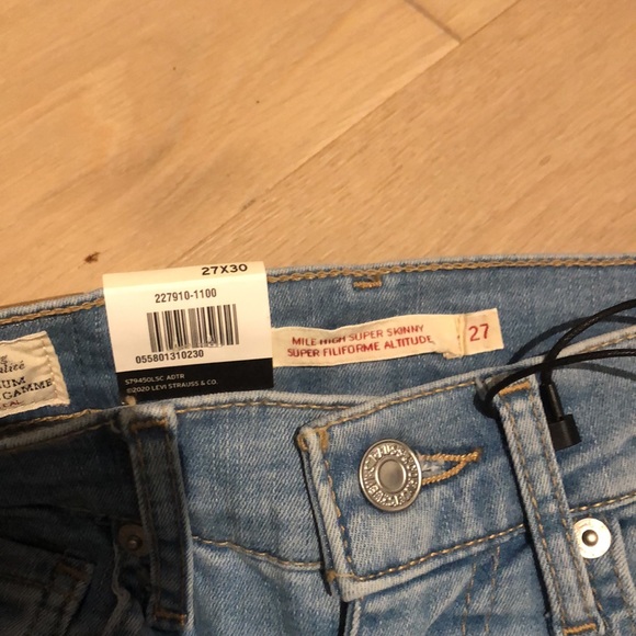 Levi’s Mile High Super Skinny - Picture 7 of 7